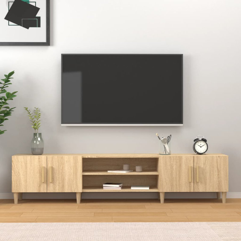 Kyeisha TV Cabinet 180x31.5x40 cm Engineered Wood, Sonoma Oak