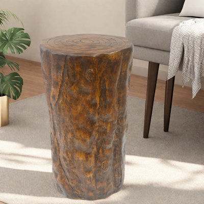 Concrete Top End Table