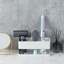 Metal 3 Compartment Hair Tool Holder