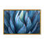 «Nature Inspired Blue Agave Abstract» par Robin Wechsler - Œuvre d'art encadrée sur papier-81386703-131284472-131284550