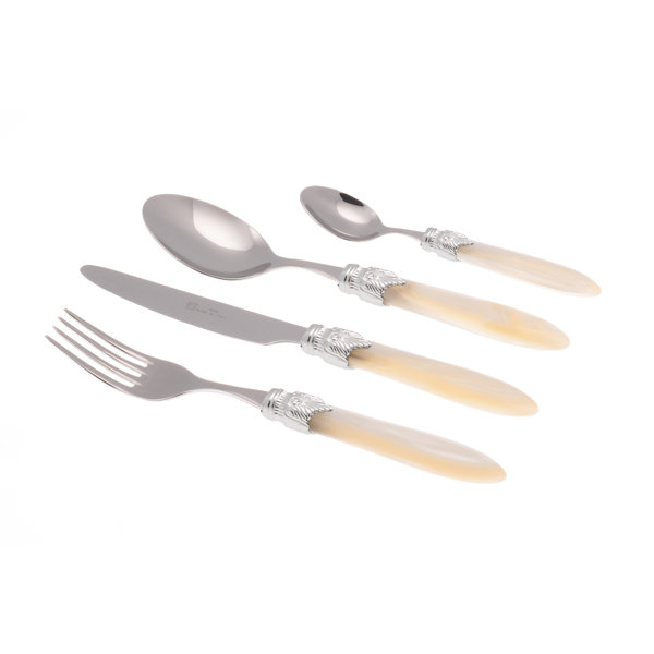 Rivadossi Sandro Kuchengabel-Set 6-teilig - Made In Italy Mit Eichenholz-Griff