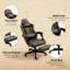 Fauteuil inclinable pivotant en cuir Pu