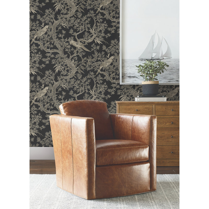 Papier peint Regal Ridge, Noir