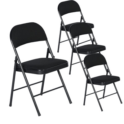 Ensemble de 4 chaises pliantes Fellce