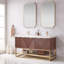 Ensemble de meuble-lavabo double autoportant Mahon-440350616-440307554