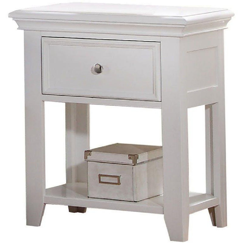 Garnett 15.98'' W Nightstand, White