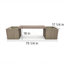 Grove Planter Bench