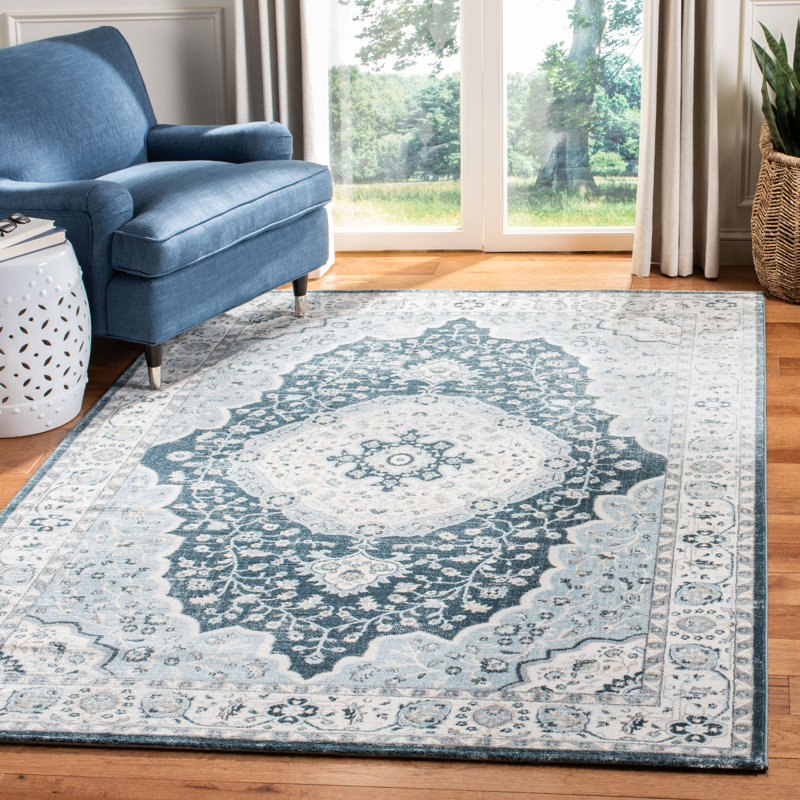 Virgilina Oriental Hand Woven Area Rug, Rectangle 122 x 183 cm