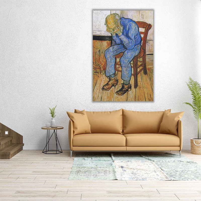 At At Eternity's Gate, 1890 - reproduction d'art sur toile, H 30 po x l 20 po