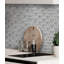 11.8" X 12" Recycled Glass Hexagon Polished Mosaic Tile-60758579