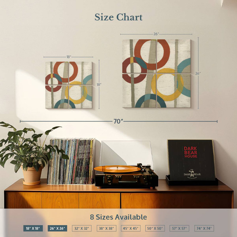 Avery Circular Logic I, 26'' H x 26'' W