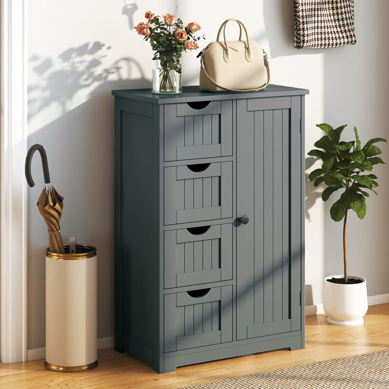 Mylinda Bathroom Cabinet, Gray