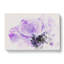 Purple Anemone Flower Watercolour - Wrapped Canvas-56663787
