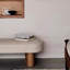 Banc en velours de style moderne pour la chambre à coucher et le vestibule-2047689591