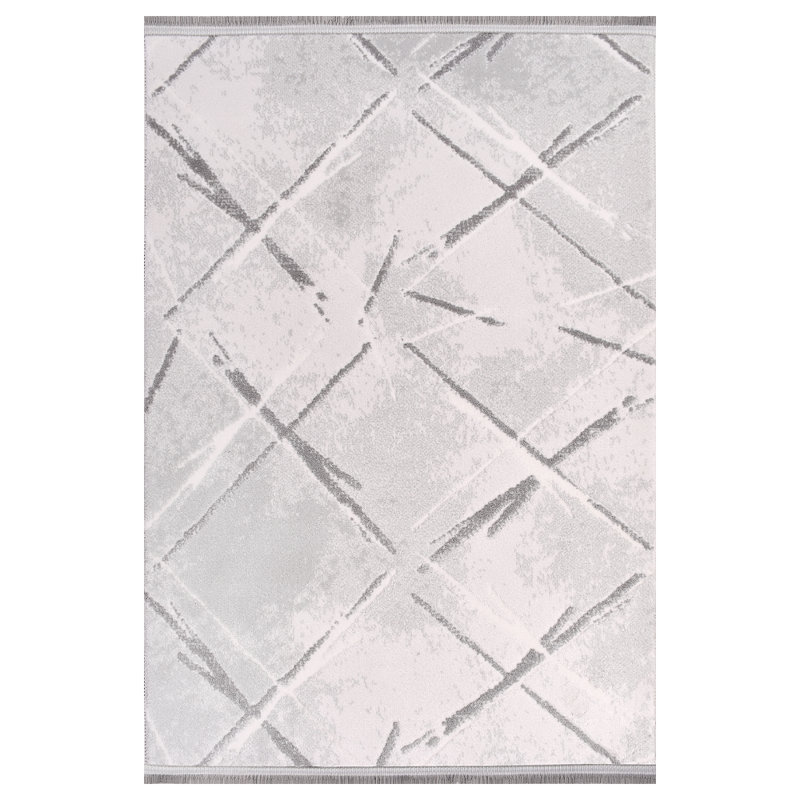 Ambrogio Striped Machine Made Indoor / Outdoor Area Rug, Rectangle 2'7" x 4'11"
