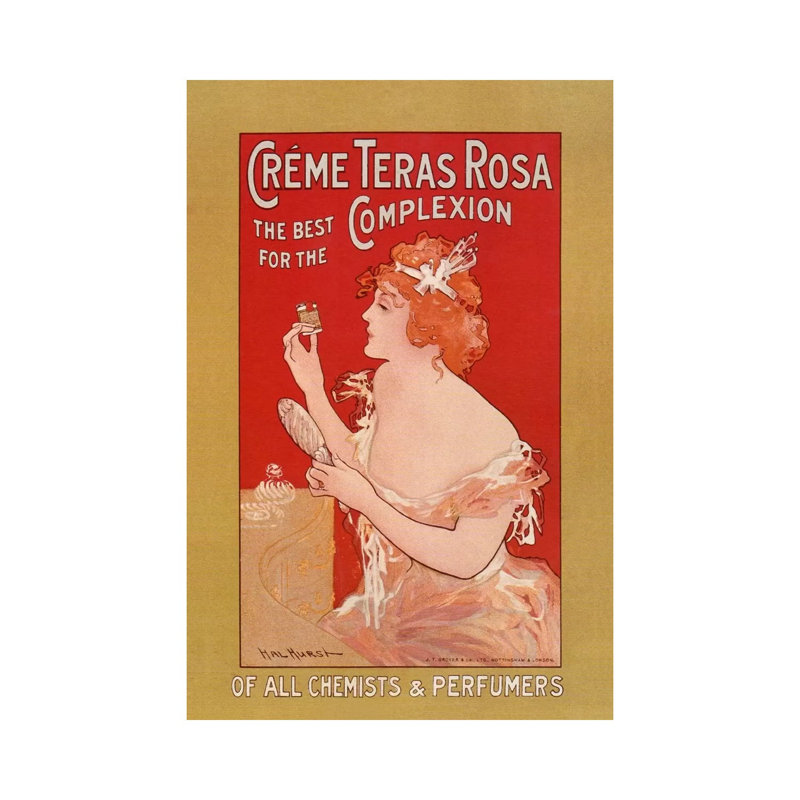 Vintage Ad Poster - Wrapped Canvas Rectangle Print, 20.32 cm H x 30.48 cm W