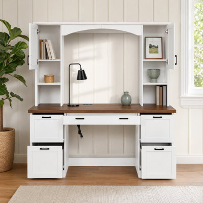 Bureau d'ordinateur Farmhouse