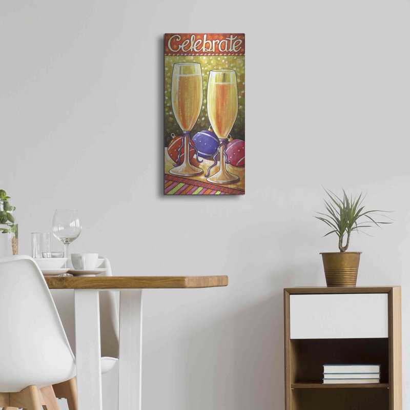 «Célébrer» par Cathy Horvath, H 24 po x l 12 po