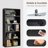 5-Tier Modern Bookcase with Adjustable Shelves & Anti-Tipping Design (53" H)-89479158-89479152