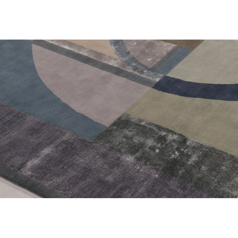 Art Deco One-of-a-Kind 10'0X11'10 Hand Knotted Area Rug