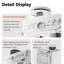 Semi-Automatic Espresso Machine with Built-in Grinder
