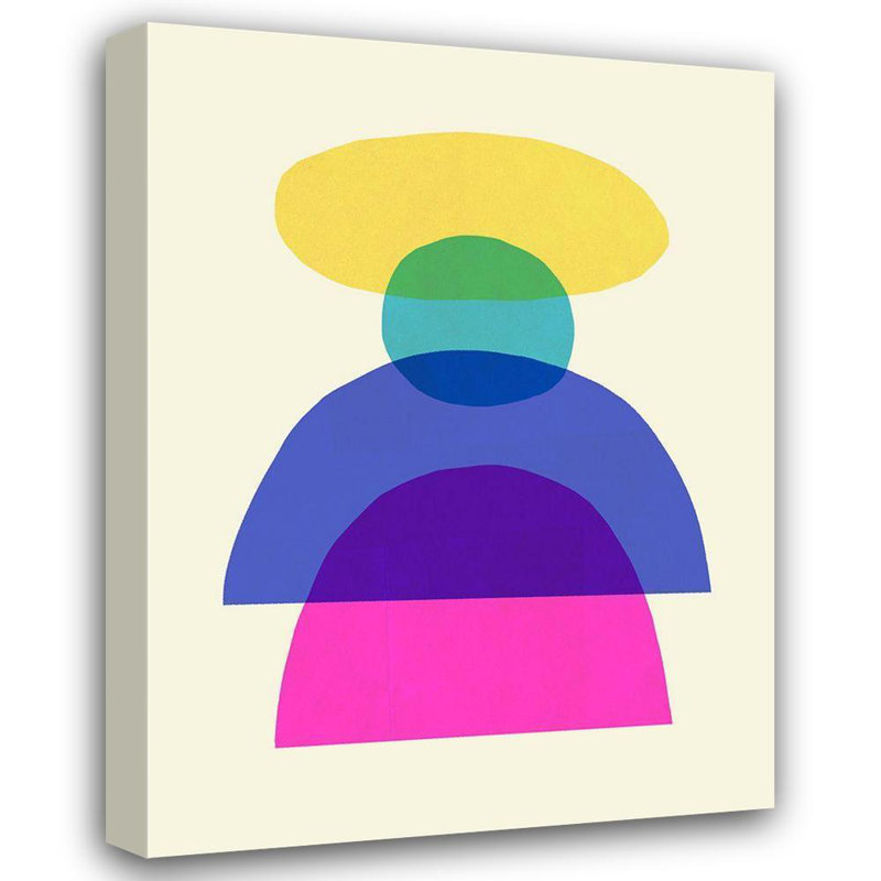 George George Barnes, Victor, reproduction d'art sur toile tendue: Bright Stack IV