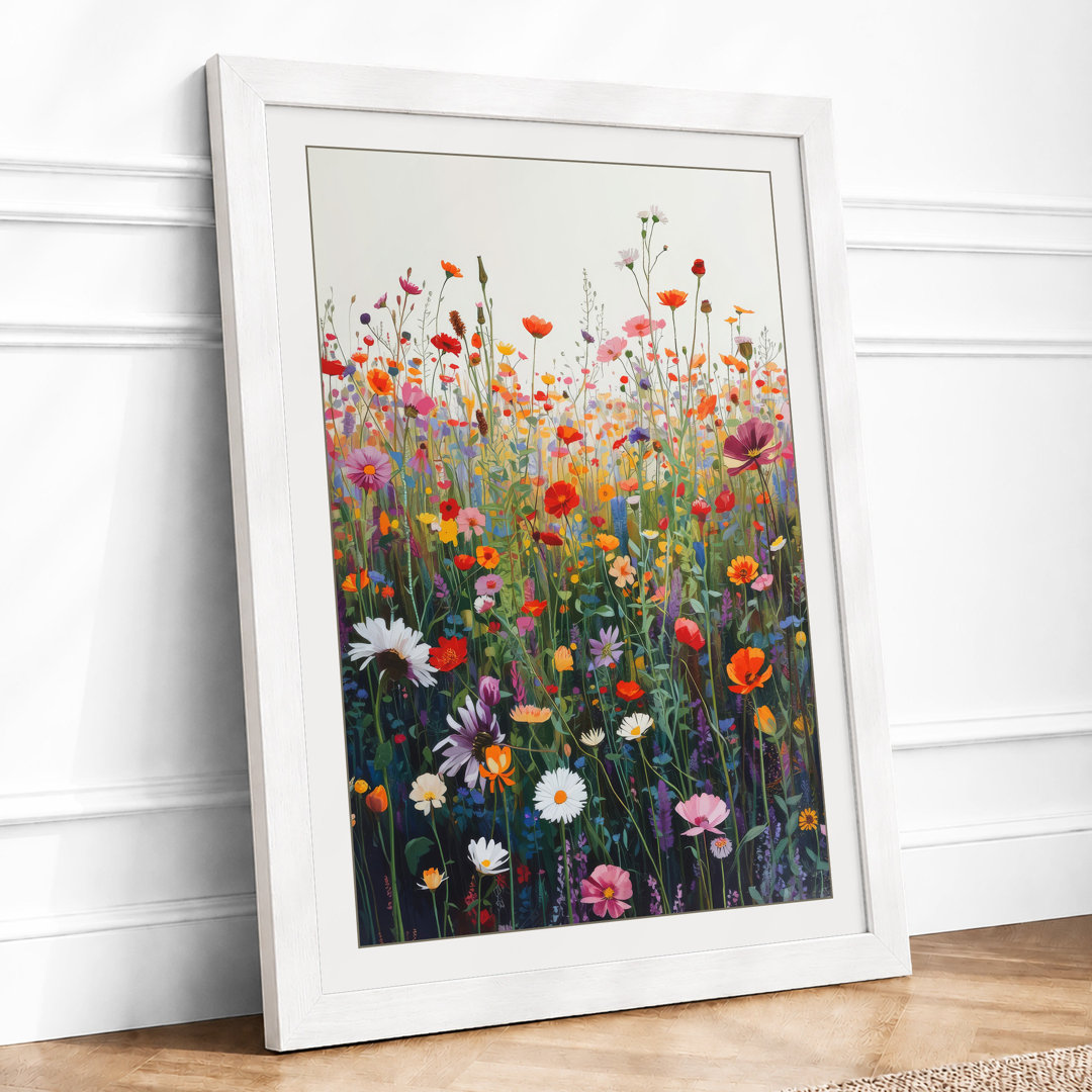 Wildflower Meadow Botanical - Framed Print