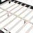 Selenia Elegant Solid Wood Platform Bed with Upholstered Headboard-1671884835-1671884833