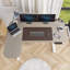 Bureau pour travailler debout en L 59 po-1223746700