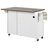 Farmhouse Kitchen Island With Power Outlet-9001929