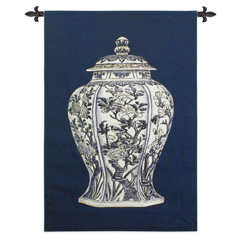 Tapisserie Still Life Oriental II, H 53 po x l 38 po