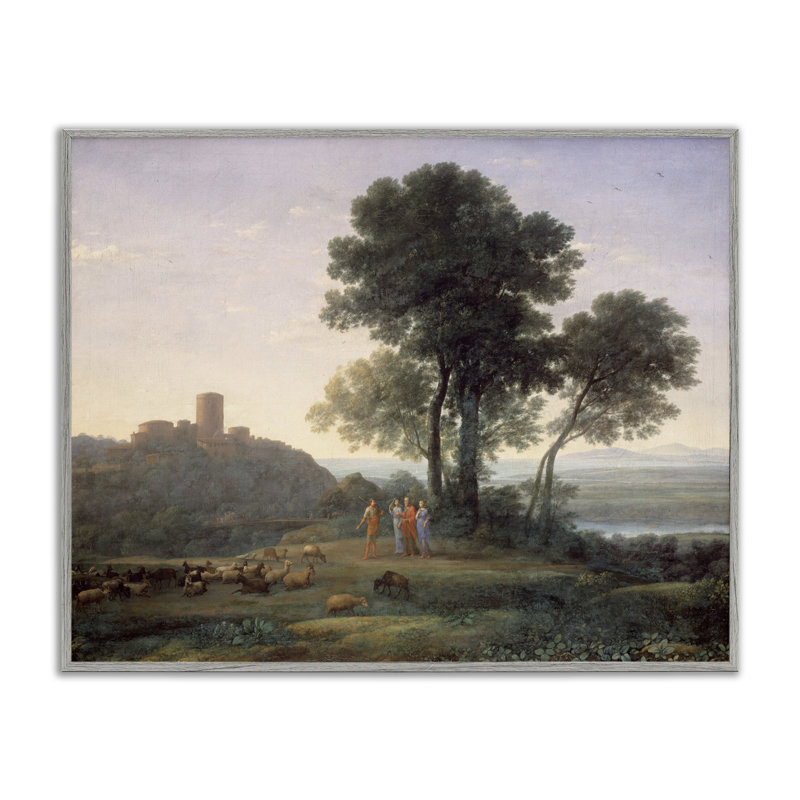 Art numérique classique par Claude G1, Estampe numérique Farmhouse, H 11 po x l 14 po