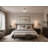 Transitional 3 Light Crystal Semi Flush Mount-157079900