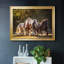 Sunlit Horses III, reproduction d'art sur toile encadrée-1656640097-1656640124