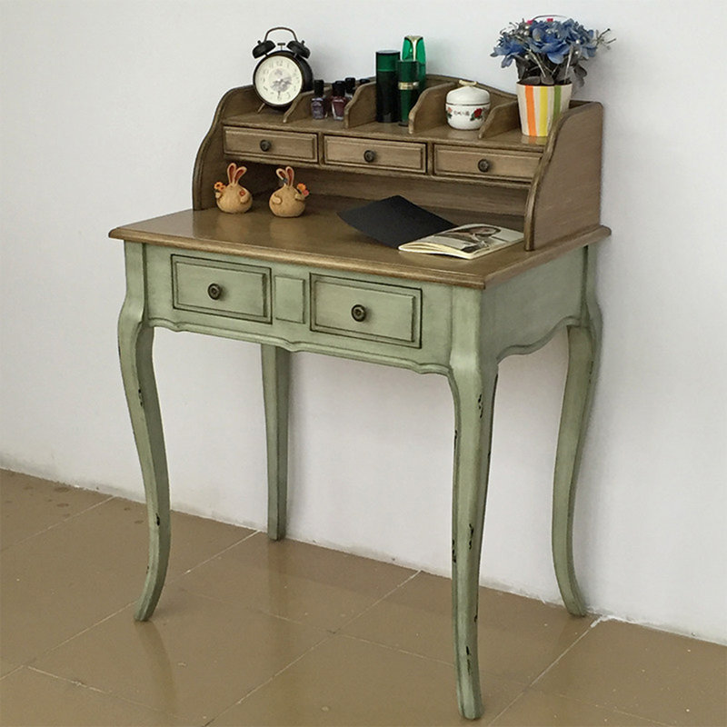 coiffeuse de style américain vieilli
