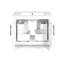Meuble-lavabo simple 30 po avec comptoir-702111242