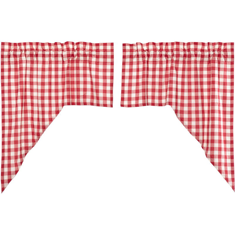 Rideau de cuisine Hundt, Rouge