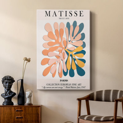 Matisse CXCIV Framed Print -Custom Wrapped Gallery Cavas