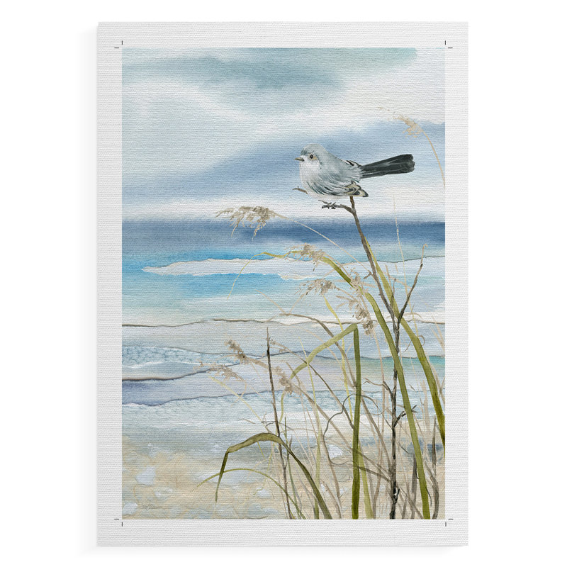 Seaside Rest II - Impression sur toile seulement - NON-CADRE, H 27 po x l 18 po