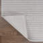 Tapis argenté / blanc Wolcott-891705448