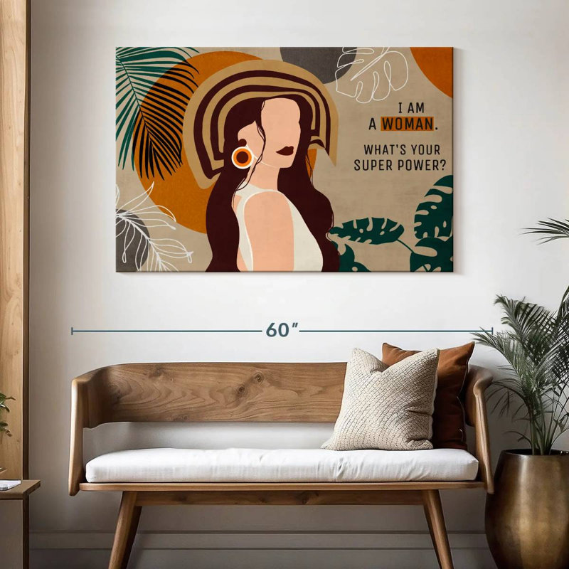 I Am A Woman III, H 32 po x l 48 po