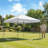 10 x 10 ft Pop Up Canopy Tent with One Push Setup, Easy Setup Outdoor Portable Instant Canopy Shelter with Wheeled Carry Bag, Sandbags, Adjustable Height for Parties, Events, White-123817727
