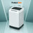  1\1.5 Cuft Portable Washing Machine - Washer for Apartment, ,10 Water Level, Bionic wash and Heathy wash, Small Clothes Washer with Drain Pump,White-111768194-110408583