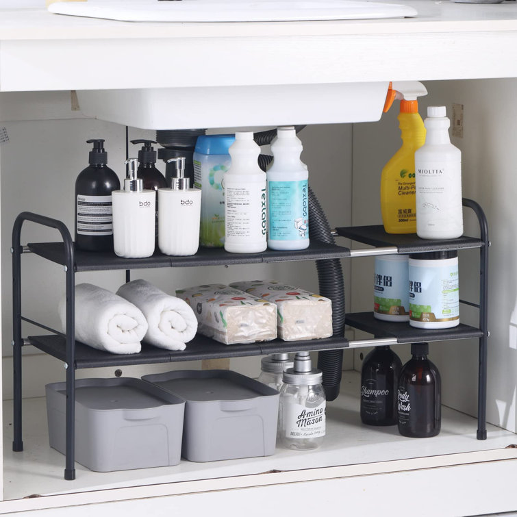 X－MAX FURNITURE Plastic Under Sink Organizer