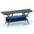 3-Tier TV Stand with Power Outlets for 65” TVs, LED Lights & Remote Storage Shelves-417280270