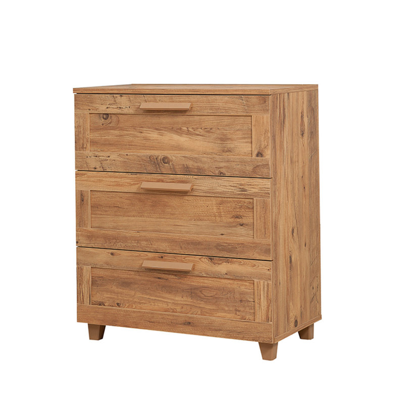 Commode 3 tiroirs l 31,5 po Collinsville, Brun