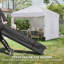 Arn 3m x 3m Metal Party Tent