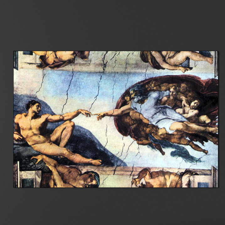 Michelangelo - Wrapped Canvas Print