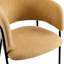 19 " H Upholstered Metal Armchair
