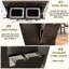 Ready To Assemble Floor Base Tilt-Out Trash Kitchen Cabinet With 2-Drawer